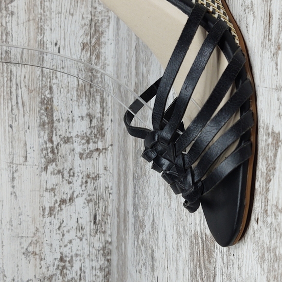 🟪NWOT Anthro Seychelles Huarache Wedge Sandal - Picture 2 of 16